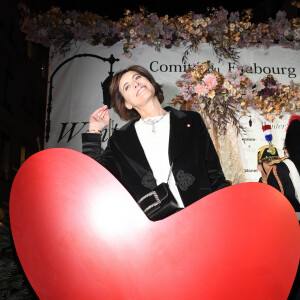 Inès de La Fressange - Illuminations rue du Faubourg Saint Honoré à Paris, le 19 novembre 2019. © Coadic Guirec/Bestimage