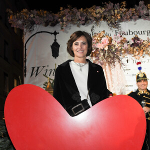 Inès de La Fressange - Illuminations rue du Faubourg Saint Honoré à Paris, le 19 novembre 2019. © Coadic Guirec/Bestimage