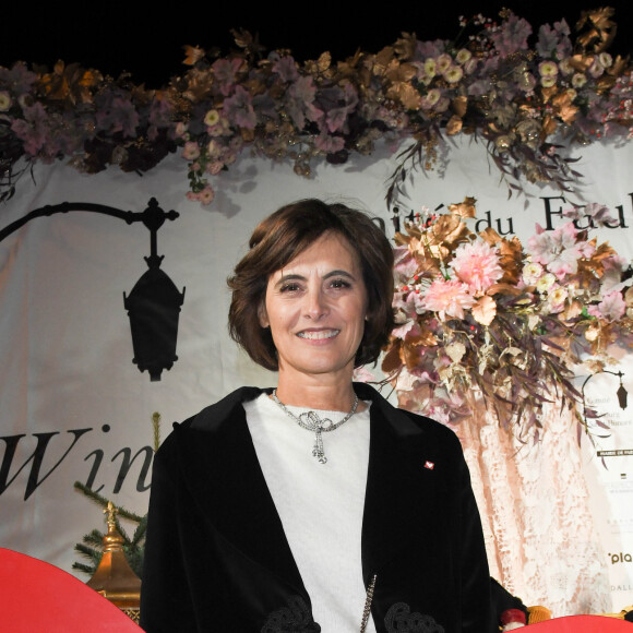 Inès de La Fressange - Illuminations rue du Faubourg Saint Honoré à Paris, le 19 novembre 2019. © Coadic Guirec/Bestimage