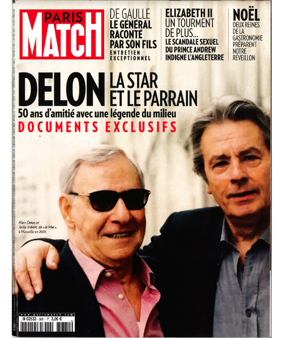 Couverture de "Paris Match" du jeudi 21 novembre 2019.