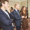 L'animateur de radio anglais Greg James invité par le prince William et Kate Middleton au palais de Kensington, le 22 octobre 2019.