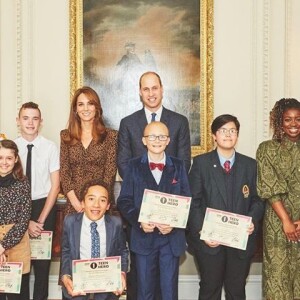 L'animateur de radio anglais Greg James invité par le prince William et Kate Middleton au palais de Kensington, le 22 octobre 2019.