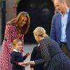 Le prince William, duc de Cambridge, et Catherine (Kate) Middleton, duchesse de Cambridge, accompagnent le prince George et la princesse Charlotte pour leur rentrée scolaire à l'école Thomas's Battersea à Londres, Royaume Uni, le 5 septembre 2019.