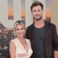 Chris Hemsworth et sa femme Elsa Pataky à la première de Once Upon a Time in Hollywood à Los Angeles, le 22 juillet 2019