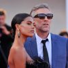 Vincent Cassel et sa femme Tina Kunakey - Red carpet du film "J'accuse" lors du 76ème Festival du Film de Venise, la Mostra à Venise en Italie le 30 Août 2019