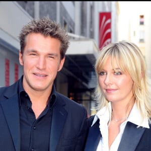 Benjamin Castaldi et Flavie Flament le 5 septembre 2006 à Paris. 