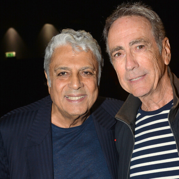 Enrico Macias et Alain Chamfort - Avant-première du film "Le Regard de Charles" à Paris le 23 septembre 2019. © Veeren/Bestimage