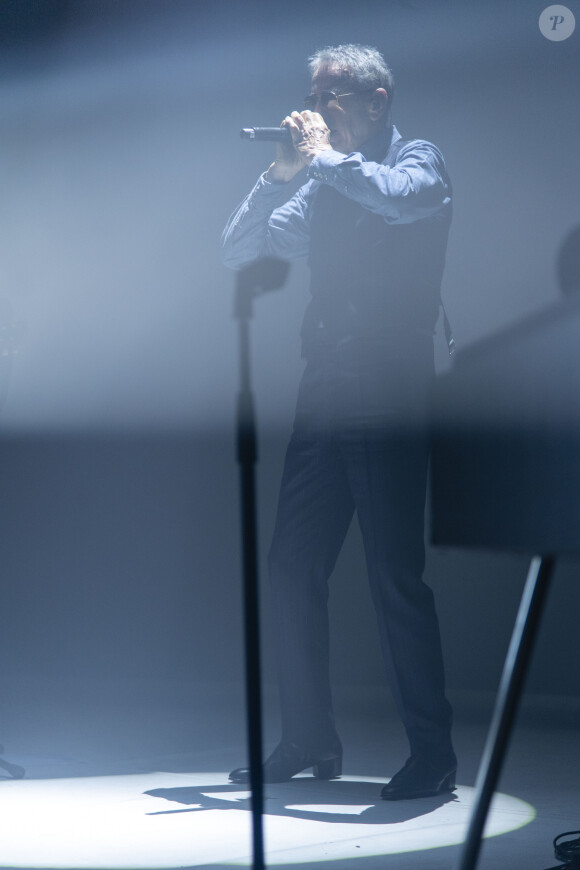 Exclusif - Alain Chamfort en concert exceptionnel à "La Cigale" à Paris le 19 mars 2019. © Pierre Perusseau/Bestimage