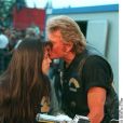  Archives- Johnny et Adeline Blondieau à Carpendras, le 5 juin 1994.  