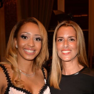 Estelle Mossely (enceinte) et Vanessa Le Moigne - Remise des GQ Awards "Les Femmes et les Hommes de l'année 2019" à l'hôtel de Crillon à Paris, le 26 novembre 2019. © Veeren/Bestimage