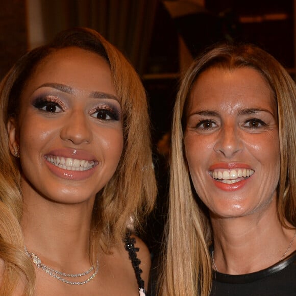 Estelle Mossely (enceinte) et Vanessa Le Moigne - Remise des GQ Awards "Les Femmes et les Hommes de l'année 2019" à l'hôtel de Crillon à Paris, le 26 novembre 2019. © Veeren/Bestimage