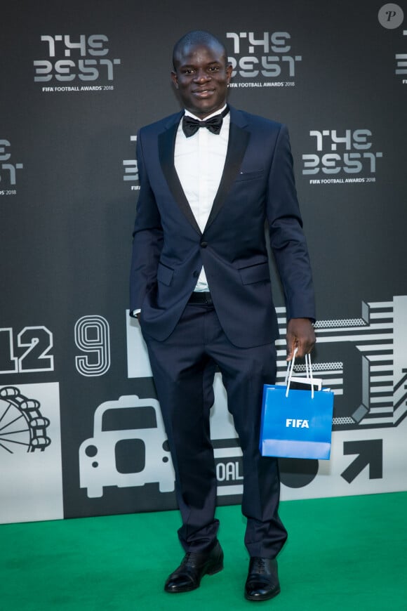 N'Golo Kanté - Les célébrités arrivent à la cérémonie des Trophées Fifa 2018 au Royal Festival Hall à Londres, Royaume Uni, le 25 septembre 2018. © Cyril Moreau/Bestimage