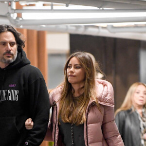 Sofia Vergara et son mari Joe Manganiello sont allés voir un film au cinéma, à Los Angeles, le 27 janvier 2019