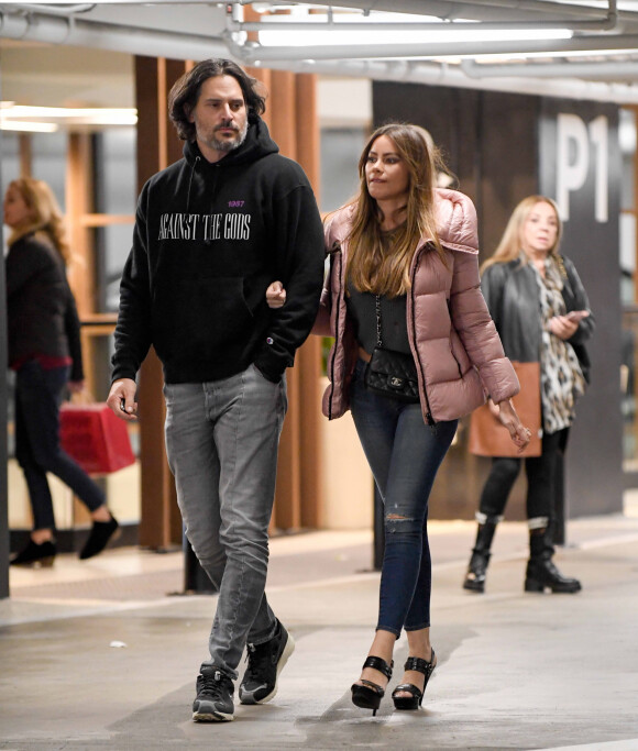 Sofia Vergara et son mari Joe Manganiello sont allés voir un film au cinéma, à Los Angeles, le 27 janvier 2019
