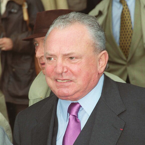 Jacques Martin - Obsèques de Jean Castel en l'église Saint Sulpice de Paris. Le 29 septembre 1999.