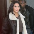 Kim Kardashian et son mari Kanye West ont été aperçus dans les rues de Los Angeles, le 7 novembre 2019.