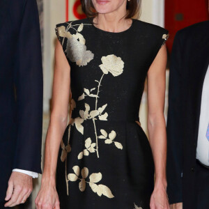 La reine Letizia d'Espagne à la cérémonie des "Franscico Crecedo Journalism Awards" à Madrid, le 28 novembre 2019.