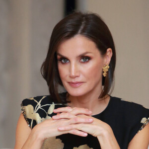 La reine Letizia d'Espagne à la cérémonie des "Franscico Crecedo Journalism Awards" à Madrid, le 28 novembre 2019.