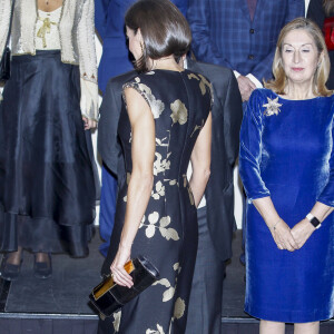 La reine Letizia d'Espagne à la cérémonie des "Franscico Crecedo Journalism Awards" à Madrid, le 28 novembre 2019.