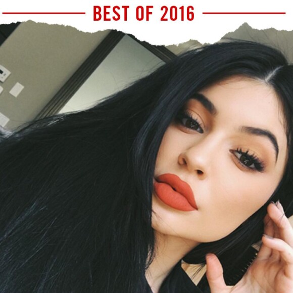 Les selfies préférés de 2016 de Kylie Jenner.