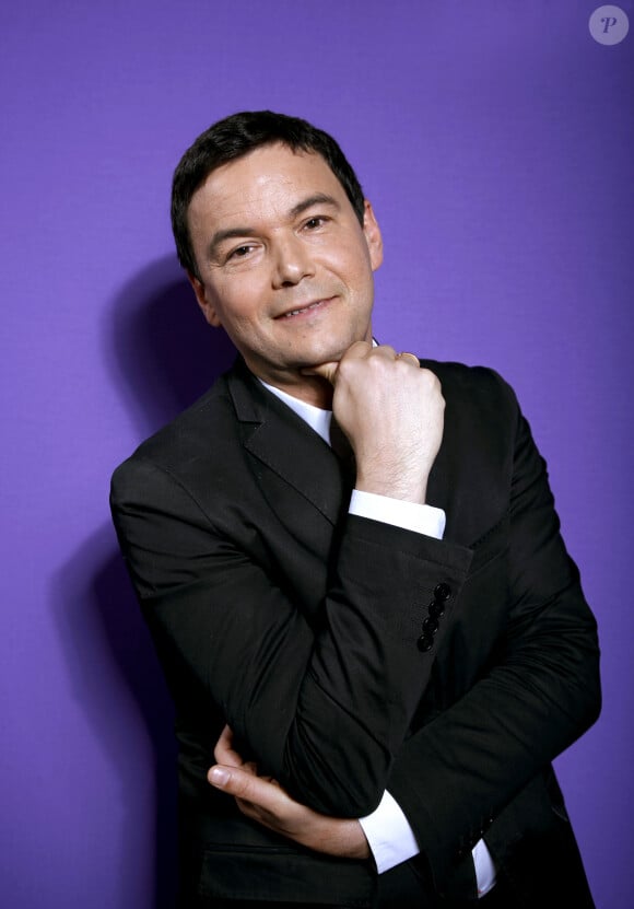 Portrait de Thomas Piketty, le 14 mai 2015 à Paris. 