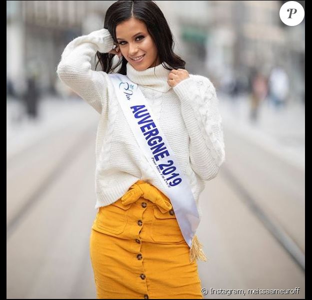 Meissa Ameur, Miss Auvergne 2019, se présentera à l'élection de Miss France 2020, le 14 décembre 2019.