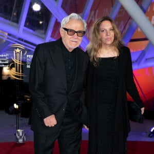 Harvey Keitel et sa femme Daphna Kastner assistent à la projection de "The Irishman" au 18ème Festival International du Film de Marrakech, le 2 décembre 2019.