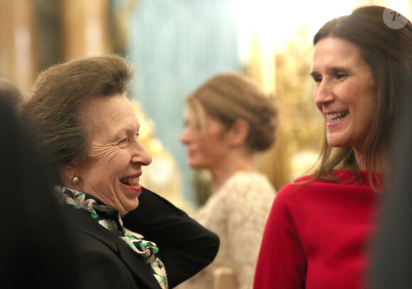 La princesse Anne d'Angleterre - Réception au palais de Buckingham en l'honneur des participants à l'anniversaire des 70 ans de l'Otan le 3 décembre 2019.