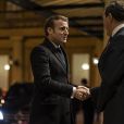 Le président Emmanuel Macron - Arrivées à la réception au palais de Buckingham en l'honneur des participants à l'anniversaire des 70 ans de l'Otan le 3 décembre 2019.