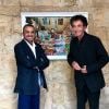 Exclusif - Sid Rouis (Directeur de l'Institut français de Deïr El Qamar) et Jack Lang - Jack Lang a visité l'exposition " Les Maîtres du Secret " sur la communauté Druze par le photographe Jack Dabaghian.