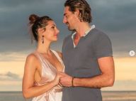 Camille Lacourt : Sa belle Alice pose seins nus et en petite culotte à la plage