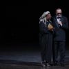Whoopi Goldberg et Paolo Roversi assistent à la présentation du calendrier Pirelli 2020, baptisé "Looking For Juliet" au Teatro Filarmonico. Vérone, le 3 décembre 2019.