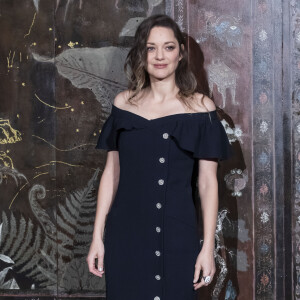 Marion Cotillard assiste au défilé Chanel Métiers d'Art 2019/2020 au Grand Palais. Paris, le 4 décembre 2019 © Olivier Borde / Bestimage