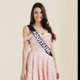  Miss Aquitaine : Justine Delmas , 21 ans, 1,77 m, actuellement en troisième année de licence de droit.