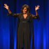 Michelle Obama fait la promotion de son livre "Becoming" au BB&T Center à Sunrise en Floride, le 10 mai 2019.