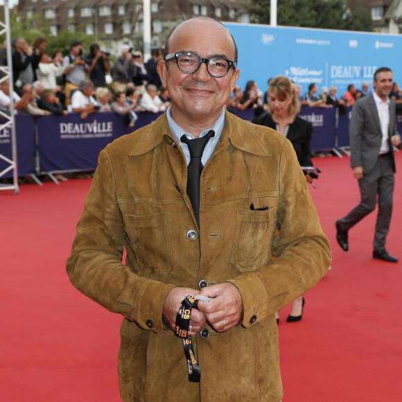 Karl Zéro - People sur le tapis rouge de la soirée d'ouverture du 42ème Festival du cinéma Américain de Deauville. Le 2 septembre 2016 © Christophe Aubert via Bestimage