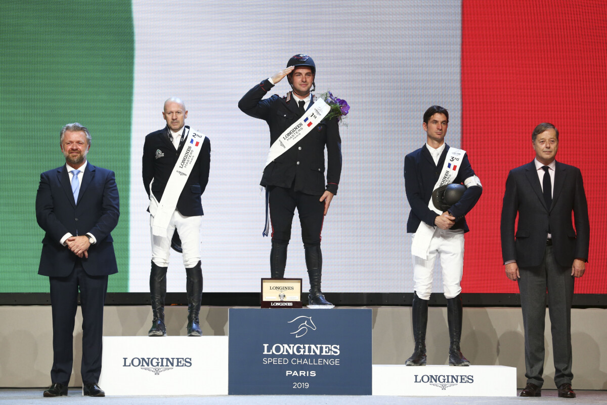 Photo Podium Eric Lamaze CAN 2e Emanuele Gaudiano ITA