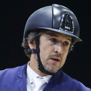 Guillaume Canet (FRA) sur Wouest de Cantraie Z - Jour 3 - Compétition équestre, jumping, Longines Masters de Paris à Villepinte le 7 décembre 2019. ©Gwendoline le Goff / Panoramic / Bestimage