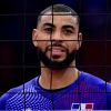 Earvin Ngapeth (Fra) lors de la petite finale du Championnat d'Europe à l'AccorHotels Arena à Paris, France, le 28 septembre 2019. La Pologne a gagné 26-24, 25-22, 25-21. © Jean-Baptiste Autissier/Panoramic/Bestimage
