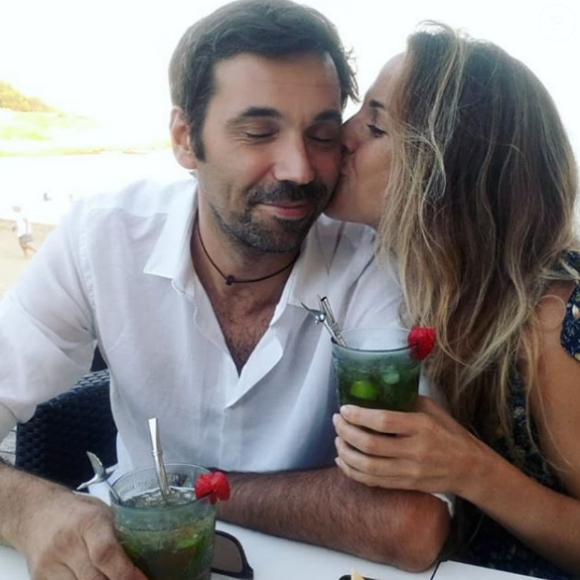 Aurélie Vaneck et son mari Sébastien - Instagram,