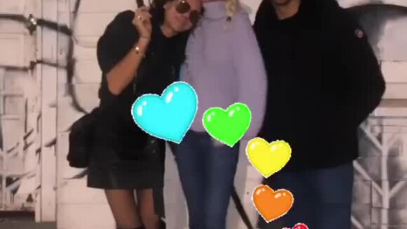 Laeticia Hallyday a passé la soirée du 11 décembre 2019 avec Tomer .