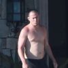 Channing Tatum passe des vacances avec sa fille Everly Tatum et son ami A. Levine et sa femme B. Prinsloo sous le soleil de Cabo San Lucas au Mexique, le 30 mars 2019.
