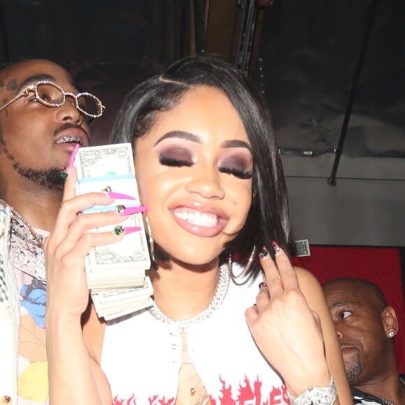 Quavo et sa compagne Saweetie