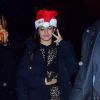 Exclusif - Camila Cabello porte un chapeau de noël à son arrivée à la fête d'anniversaire de T. Swift au restaurant Oscar Wilde à New York, le 14 décembre 2019