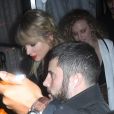 Taylor Swift arrive avec des amis à l'after party de la soirée Jingle Ball 2019 à New York, le 13 décembre 2019