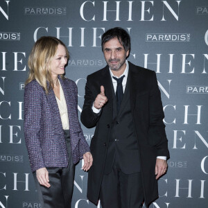 Vanessa Paradis et son compagnon Samuel Benchetrit (réalisateur) - Avant-première du film "Chien" au cinéma MK2 Bibliothèque à Paris, France, le 5 mars 2018. © Olivier Borde/Bestimage