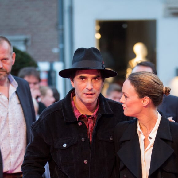 Vanessa Paradis et son compagnon Samuel Benchetrit lors de la cérémonie de clôture du 32ème Festival International du Film Francophone de Namur. Namur, le 6 octobre 2017. © Alain Rolland/ImageBuzz/Bestimage