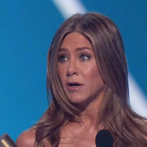 Jennifer Aniston a reçu le "People Icon Award" lors de la cérémonie des "People Choice Awards 2019". L'actrice a rendu un hommage à la série "Friends" lors de la remise de prix. Le 10 novembre 2019.