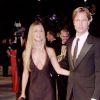 Jennifer Aniston et Brad Pitt à la soirée Vanity Fair pour les Oscars, à Los Angeles, en 2000.