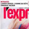 Couverture du magazine "L'Express", numéro du 18 décembre 2019.